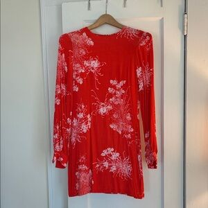 Rollas Floral Mini Dress S